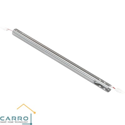 Carro Smart Ceiling Fan 14" Silver Extended Downrod (DC Motor Suitable)