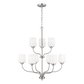 Visual Comfort Windom Nine Light Chandelier