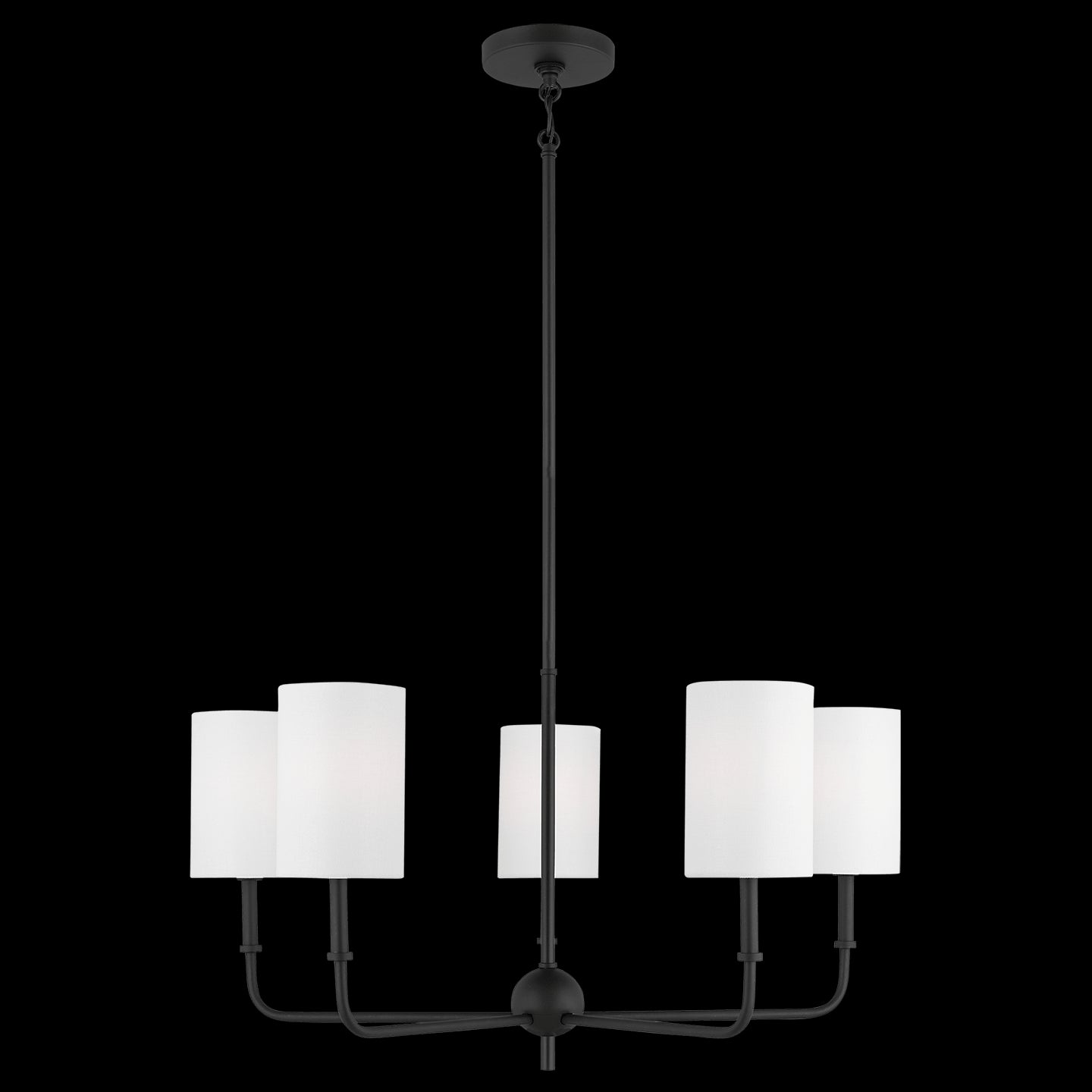 Visual Comfort Foxdale Five Light Chandelier