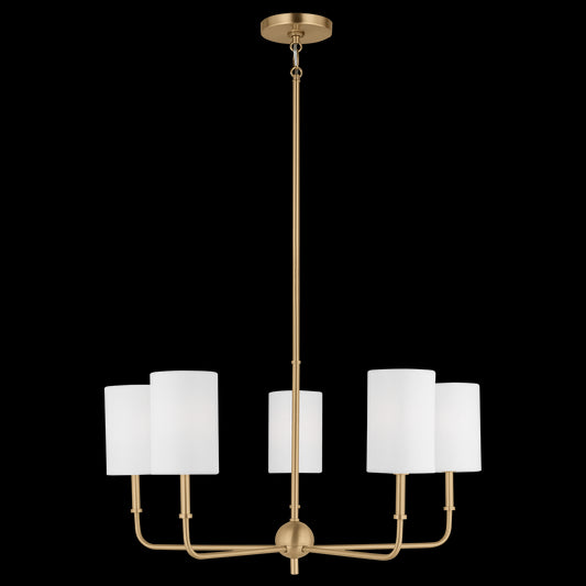 Visual Comfort Foxdale Five Light Chandelier