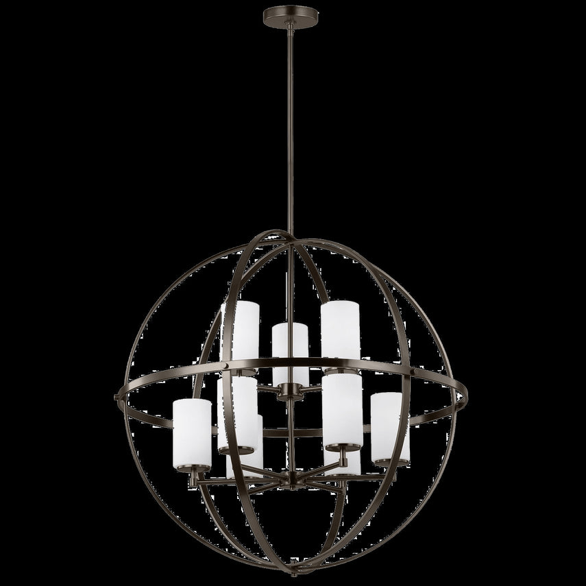 Visual Comfort Alturas Nine Light Chandelier