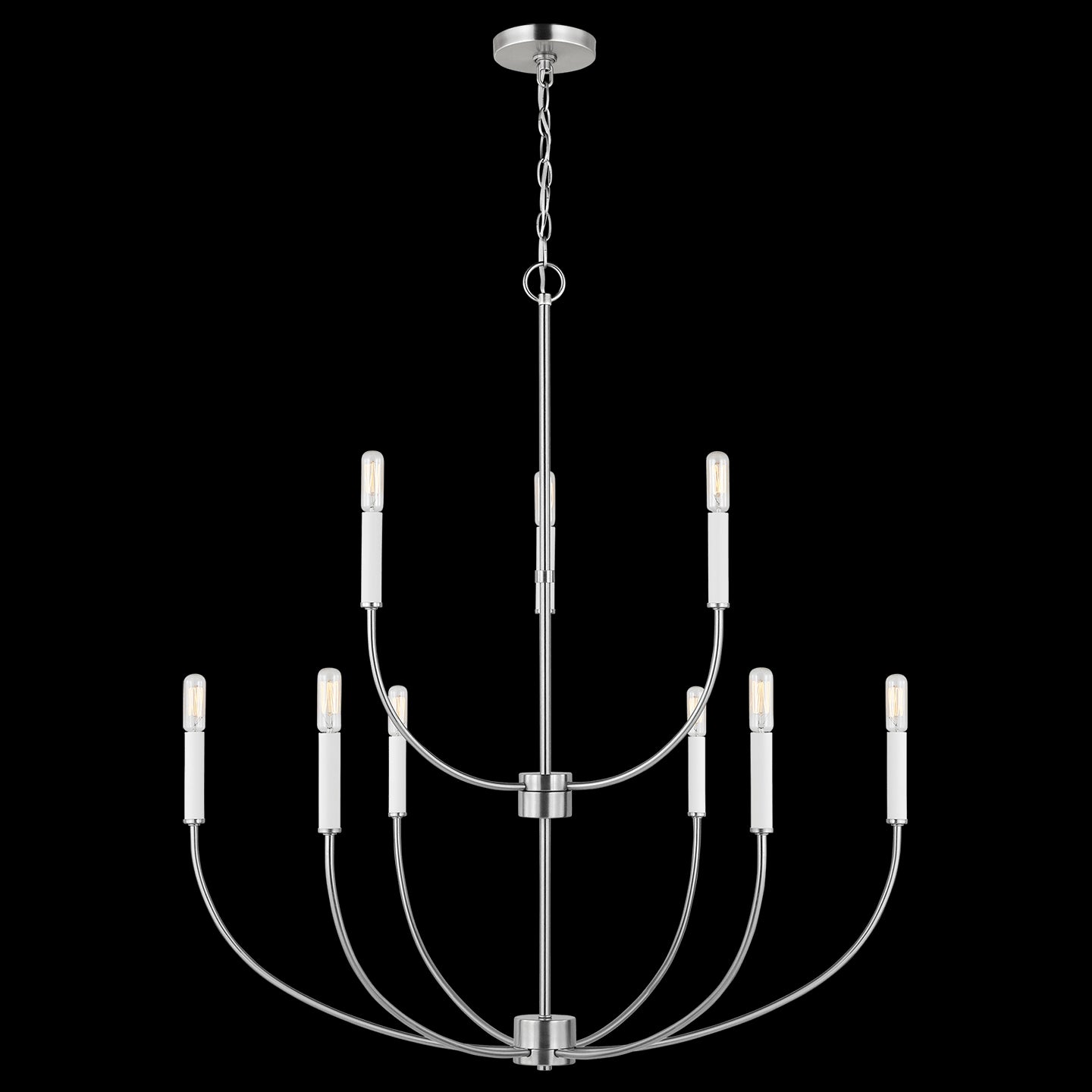 Visual Comfort Greenwich Nine Light Chandelier