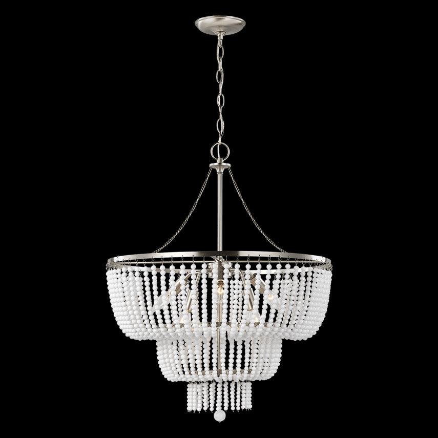 Visual Comfort Jackie Six Light Chandelier