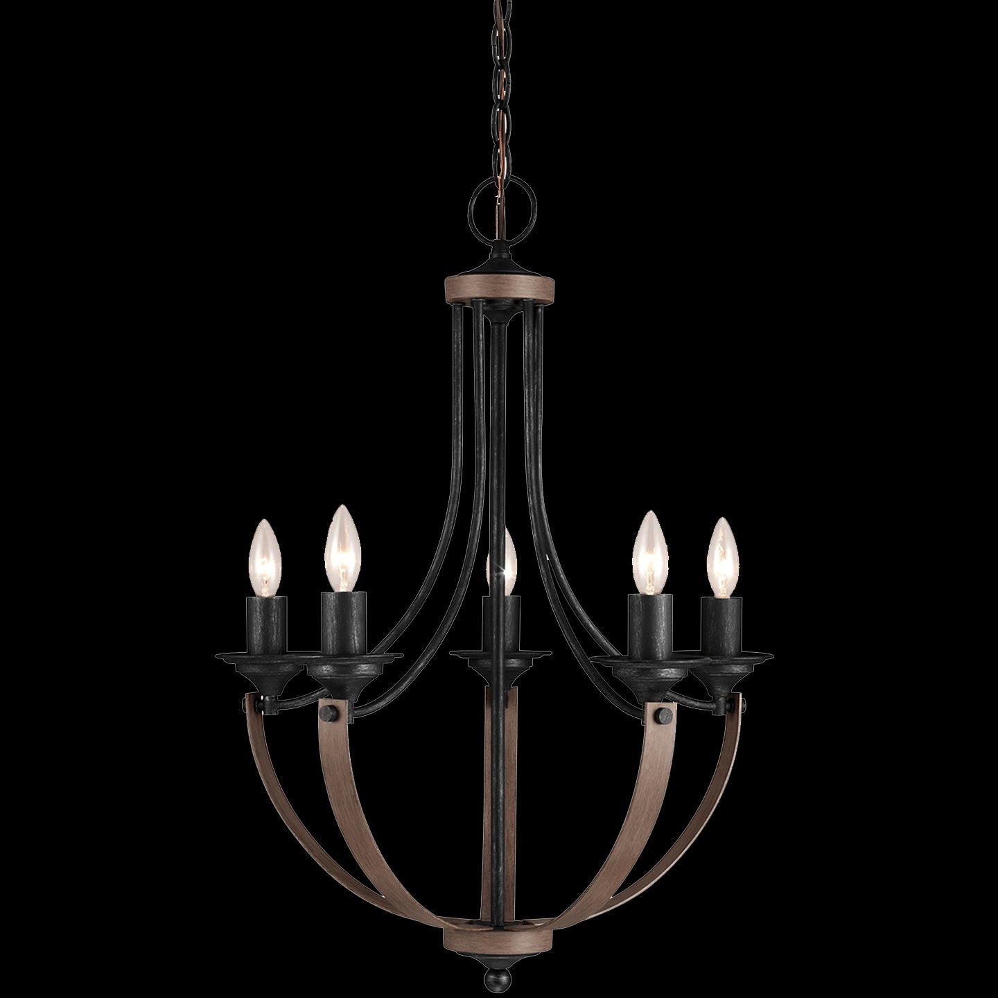 Visual Comfort Corbeille Five Light Chandelier