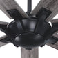 Parrot Uncle 72" Modern DC Motor Downrod Mount Reversible Ceiling Fan with Remote Control