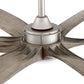 Parrot Uncle 72" Jaydn Integrated LED Indoor Nickel Downrod Mount Ceiling Fan