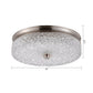 12" Crystal LED Flush Mount Ceiling Light