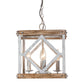 4-Light Farmhouse White Pendant Lighting