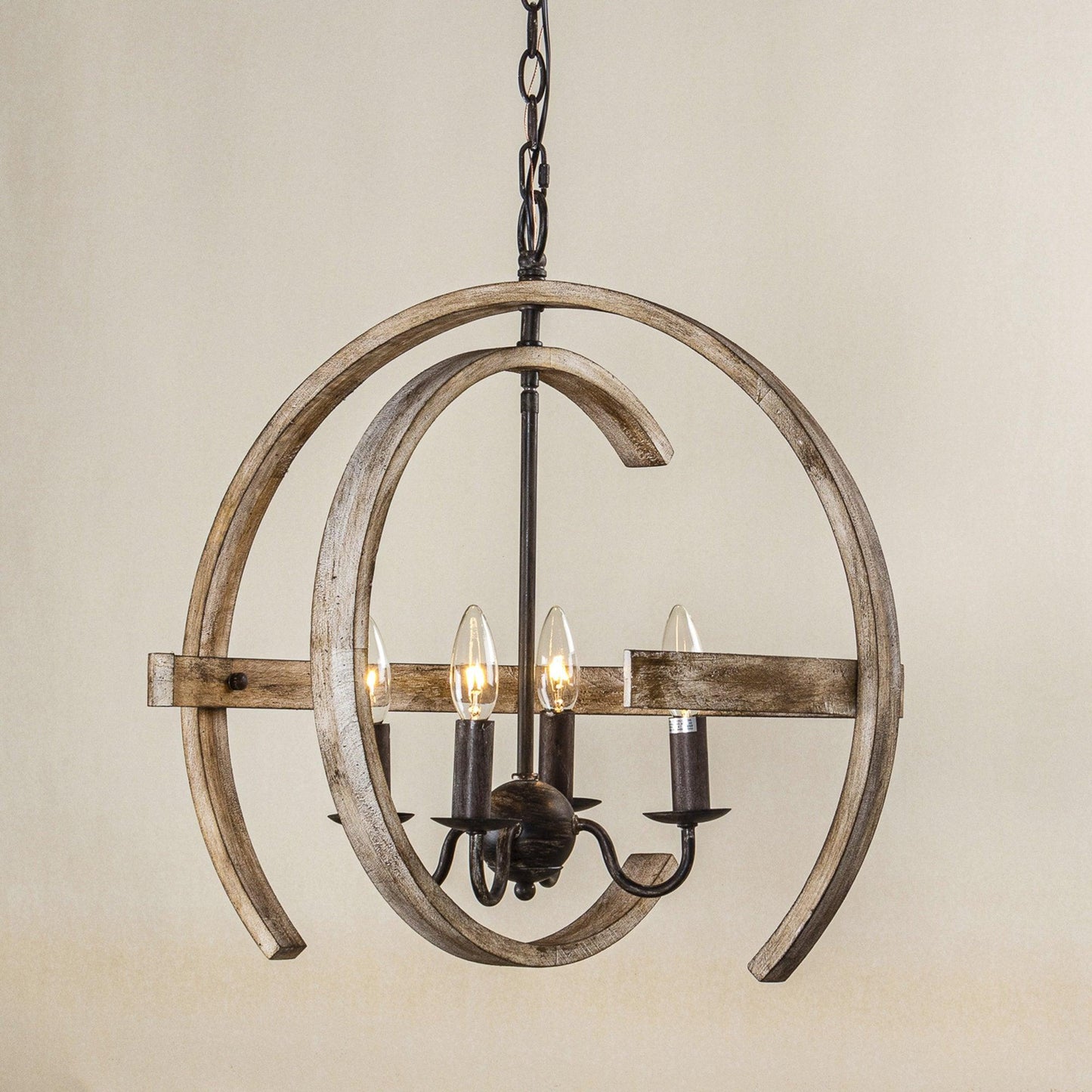 4-Light Farmhouse Pendant Lighting