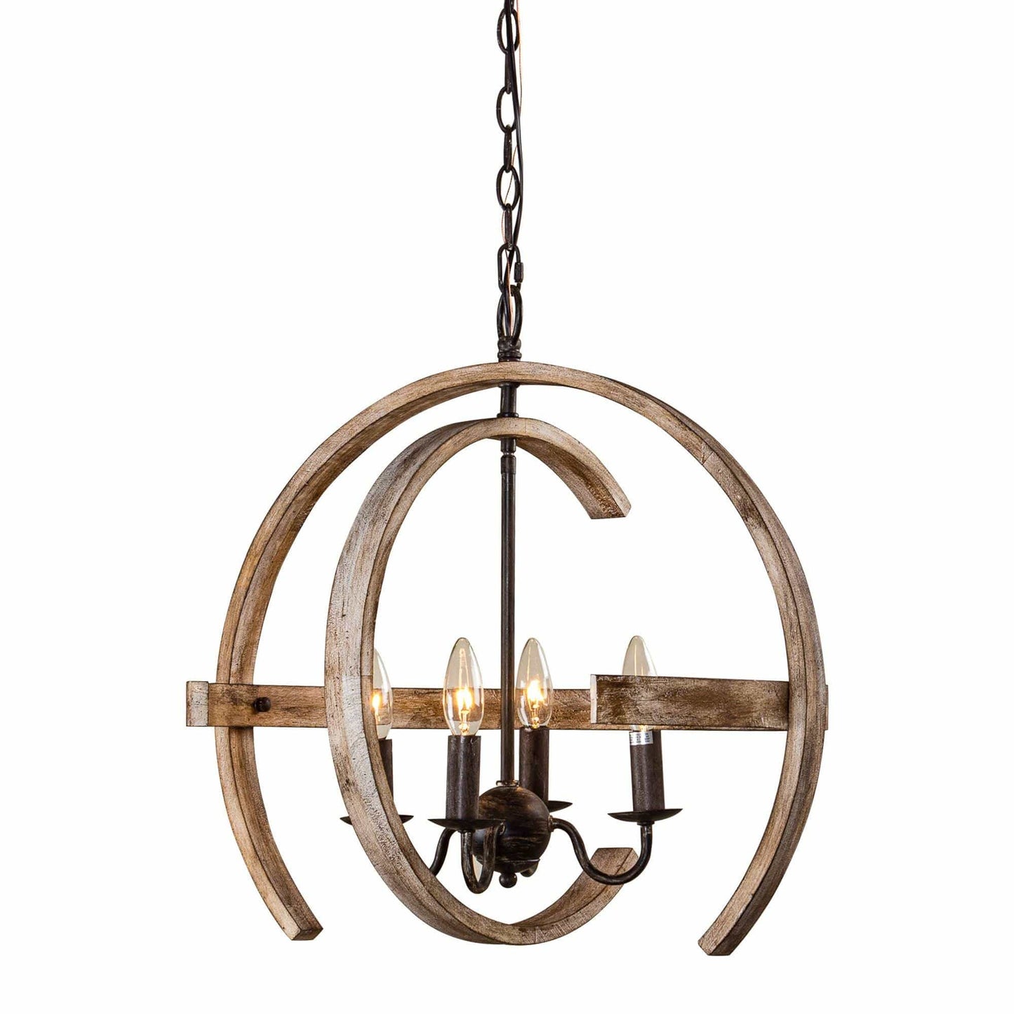 4-Light Farmhouse Pendant Lighting