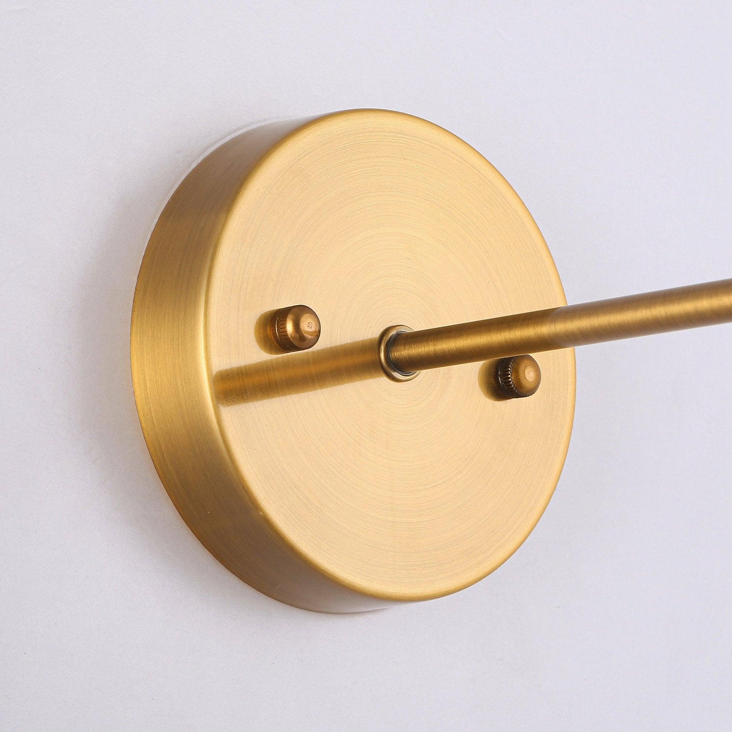 1-Light Rhem Brass Wall Sconce Light