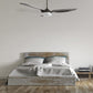 Carro USA Fletcher 56 inch 3-Blade Smart Ceiling Fan with LED Light Kit & Remote