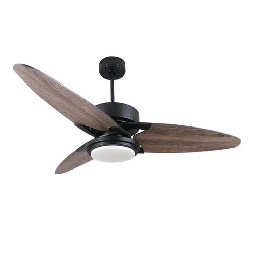 Carro USA Maddox 52 inch 3-Blade Ceiling Fan with LED Light Kit & Remote Control