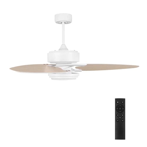 Carro USA Maddox 52 inch 3-Blade Ceiling Fan with LED Light Kit & Remote Control