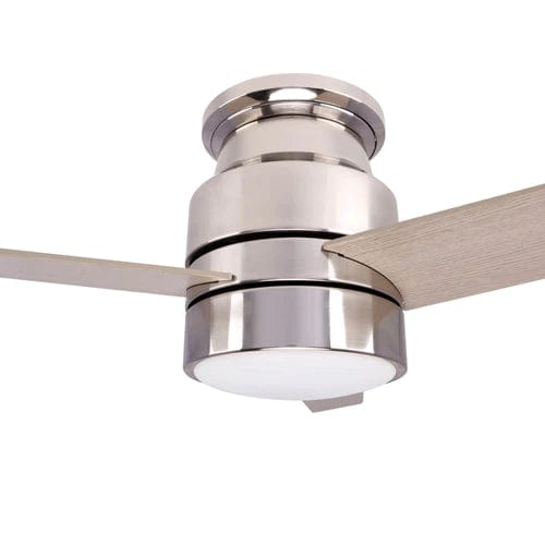 Carro USA Raiden 52 inch 3-Blade Flush Mount Smart Ceiling Fan with LED Light Kit & Smart Wall Switch