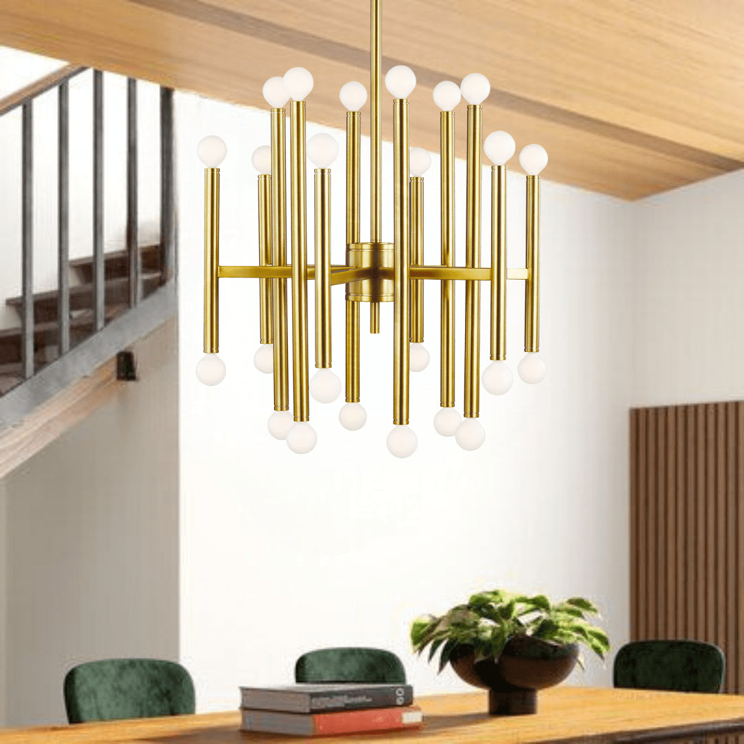 Visual Comfort Beckham Modern Medium Chandelier