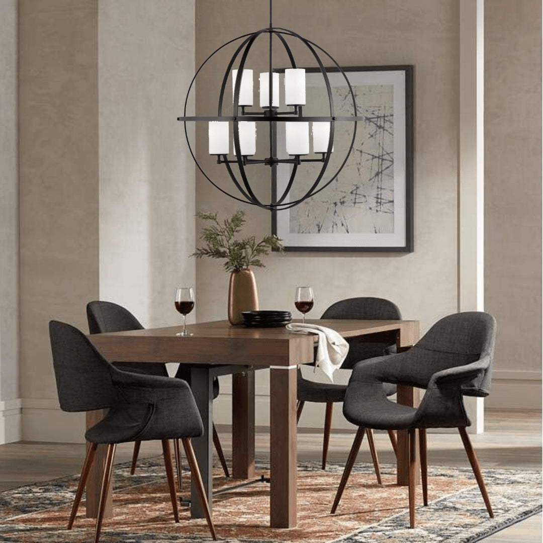 Visual Comfort Alturas Nine Light Chandelier