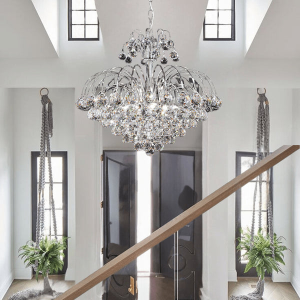 James R. Moder Lighting Cascade Chandelier