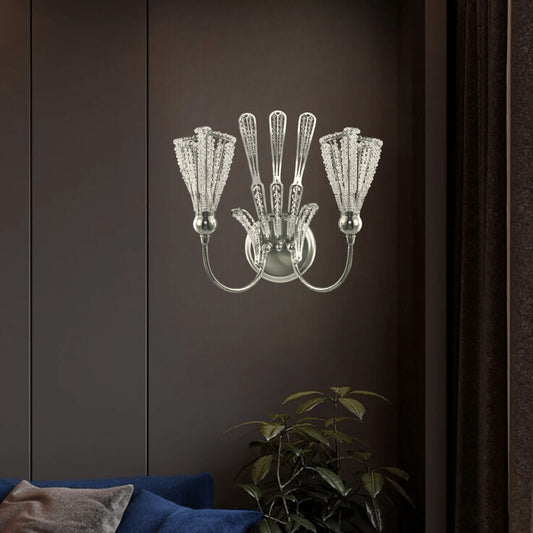 James R. Moder Lighting Jewelry Collection 2 Light Wall Sconce