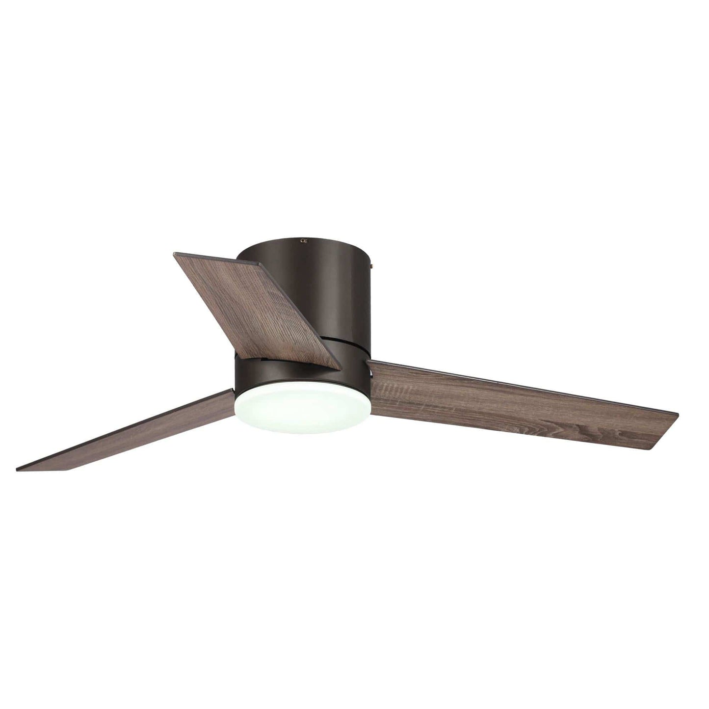 Parrot Uncle 48" Kielah Traditional Flush Mount Reversible Ceiling Fan with Lighting and Remote Control