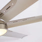 Parrot Uncle 65" Balachandran Modern DC Motor Downrod Mount Ceiling Fan with Lighting and Remote Control