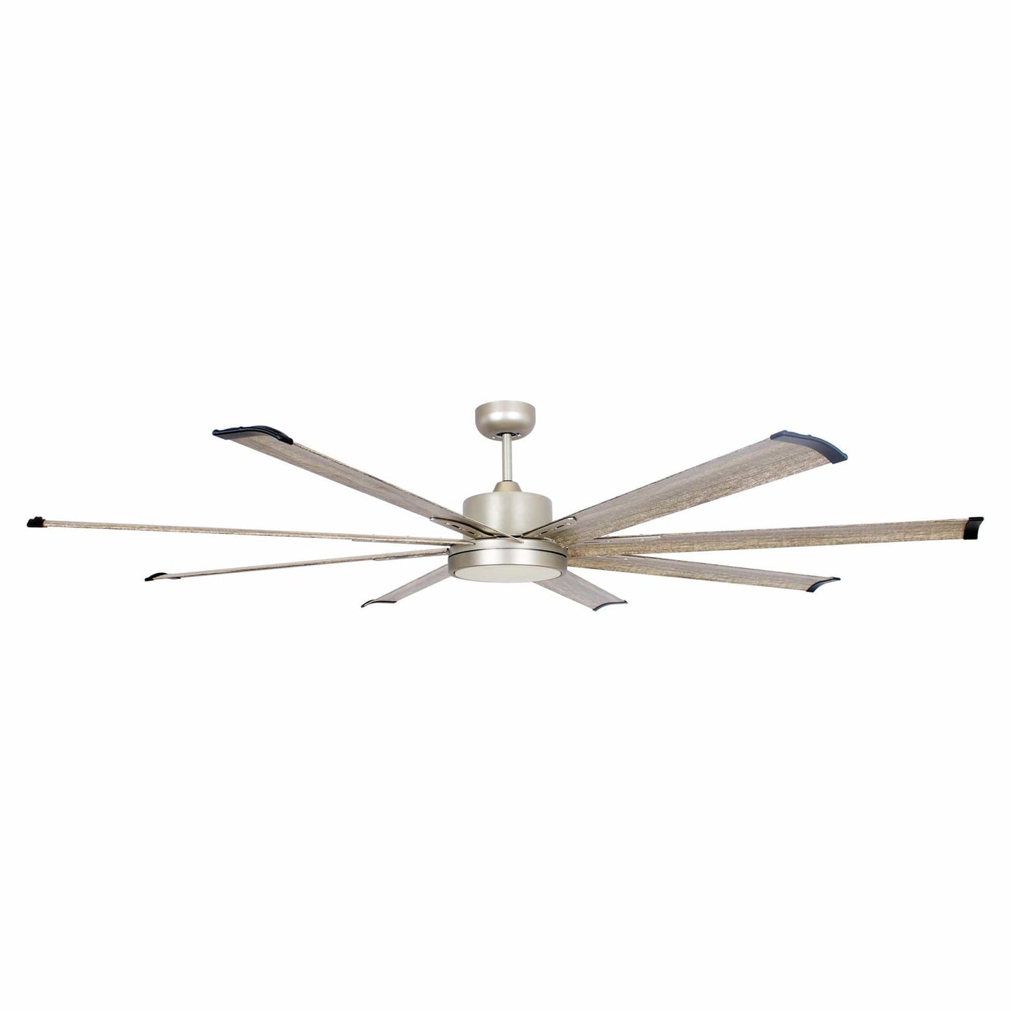 Parrot Uncle 72" Bankston Modern Downrod Mount Ceiling Fan with Lighting and Remote Control