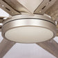 Parrot Uncle 72" Bankston Modern Downrod Mount Ceiling Fan with Lighting and Remote Control