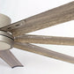 Parrot Uncle 72" Bankston Modern Downrod Mount Ceiling Fan with Lighting and Remote Control