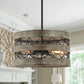 3-Light Farmhouse Metal Pendant Lighting