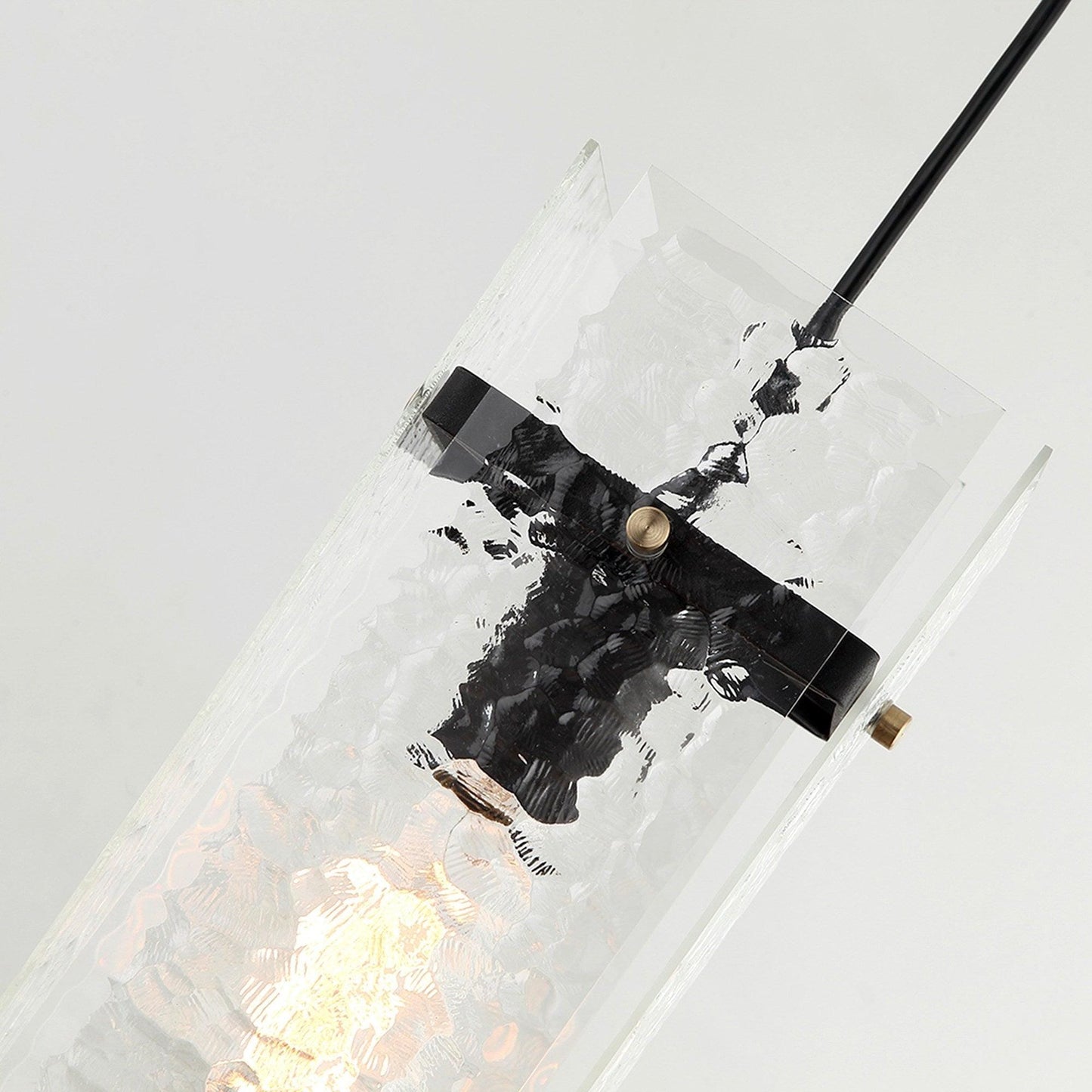 1-Light Modern Rectangle Pendant Light