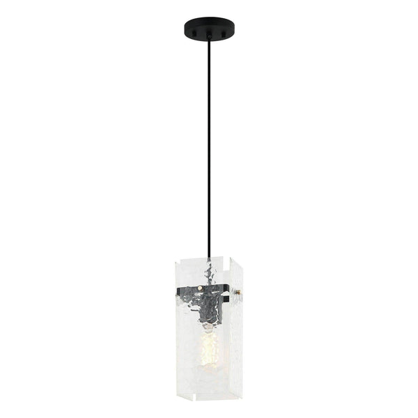 1-Light Modern Rectangle Pendant Light