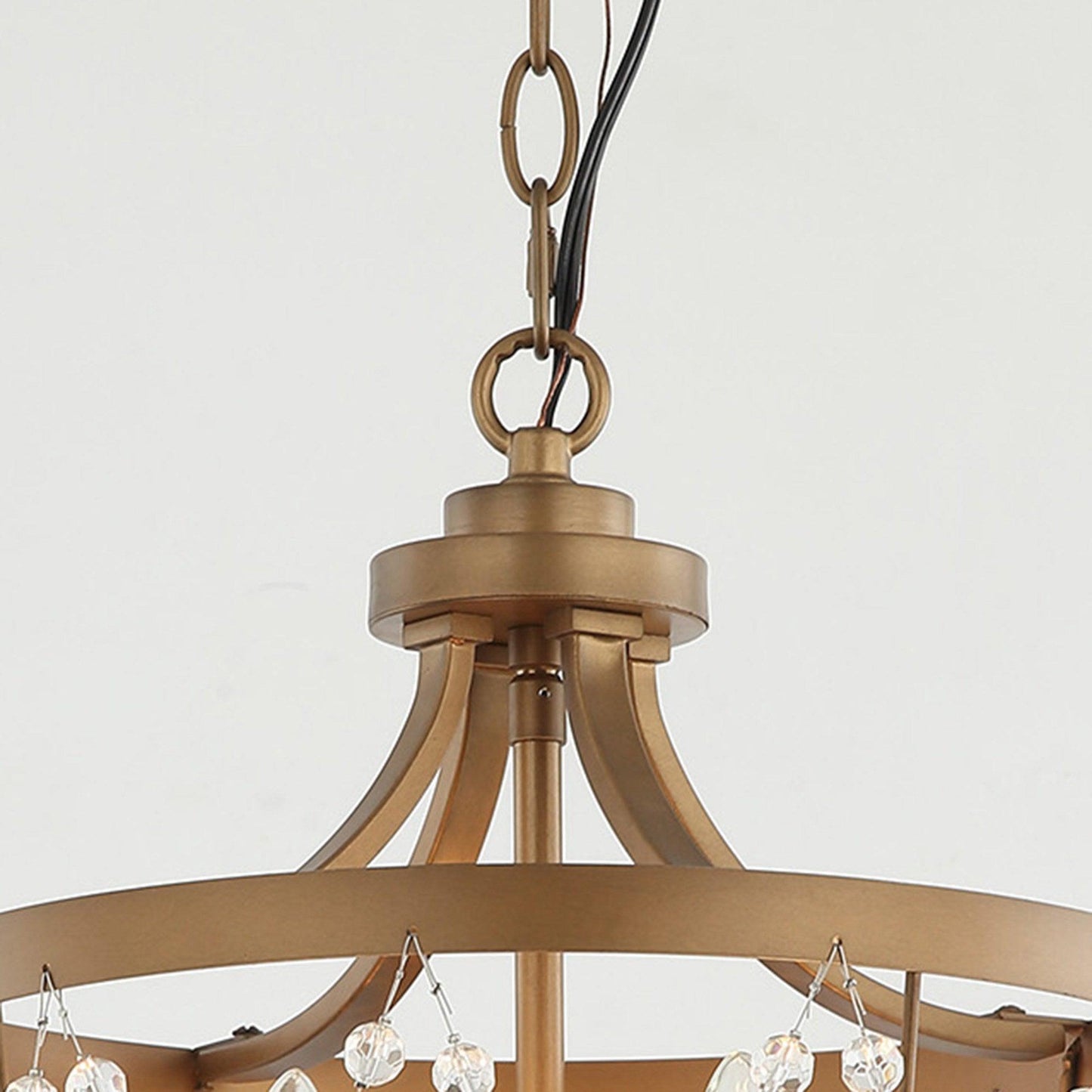 4-Light Rustic Saddlebrown Pendant Lighting