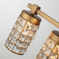 3-Light Modern Golden Wall Light