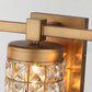 3-Light Modern Golden Wall Light