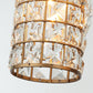 3-Light Modern Golden Wall Light