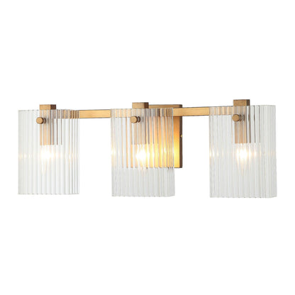 3-Light Modern Golden Wall Sconce