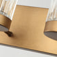 3-Light Golden Vanity Wall Lighting