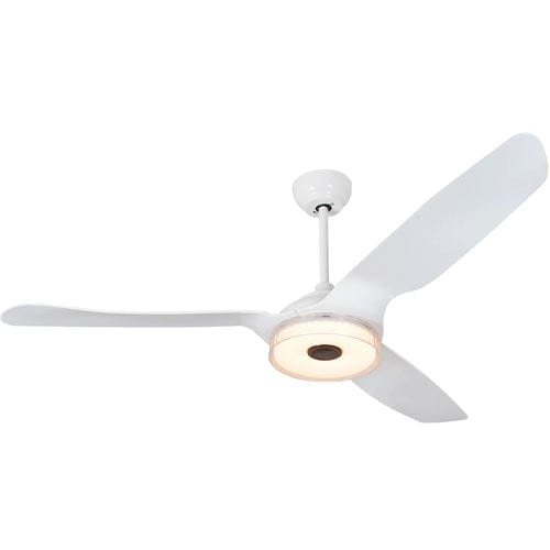 Carro USA Fletcher 60 inch 3-Blade Smart Ceiling Fan with LED Light Kit & Remote