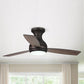 Parrot Uncle 48" Beckette Modern Flush Mount Reversible Ceiling Fan with Lighting and Remote Control