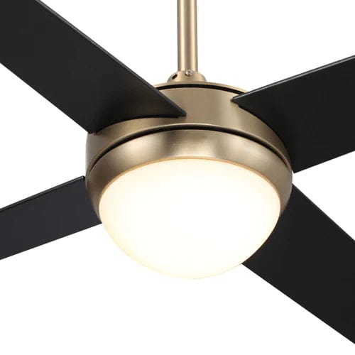 Carro USA Neva 52 inch 4-Blade Smart Ceiling Fan with LED Light Kit & Smart Wall Switch