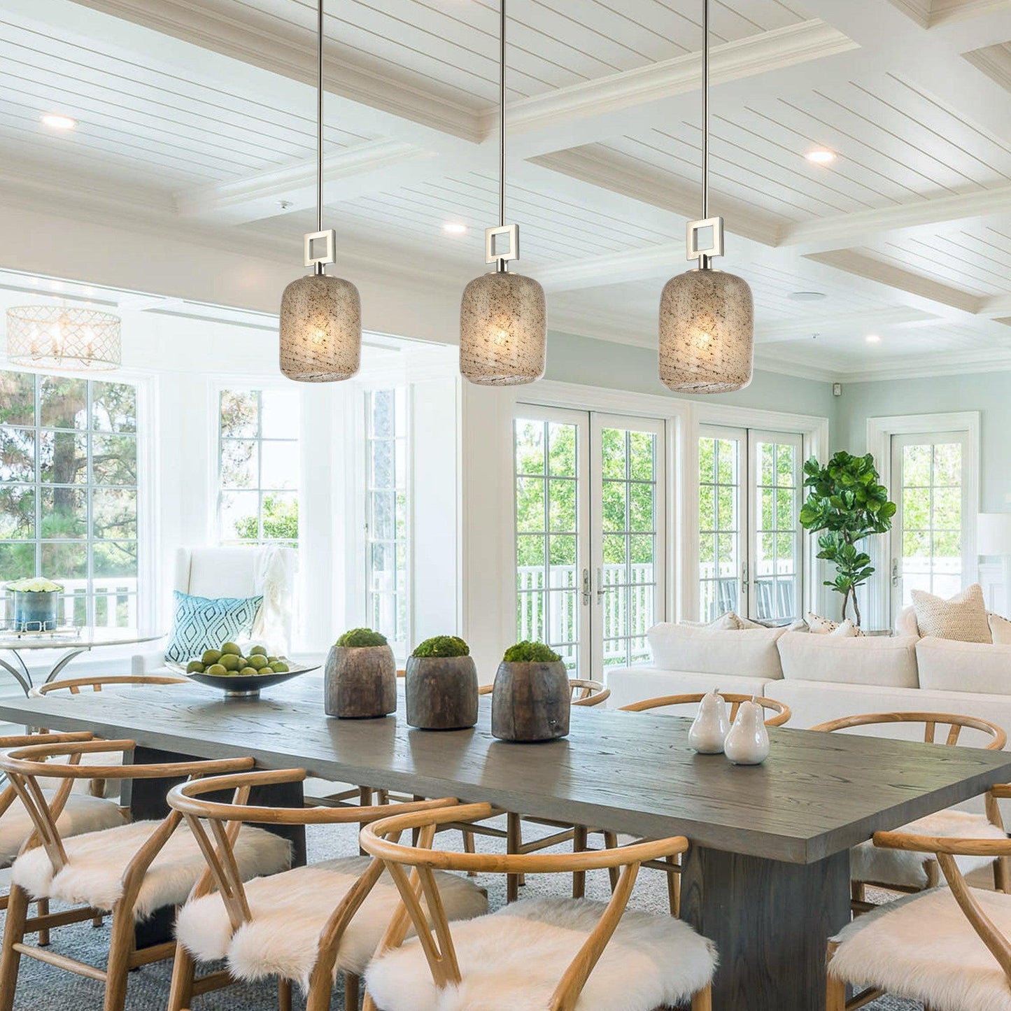 1-Light Modern Dining Room Pendant Lighting