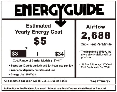 Carro USA Perry 52 inch 3-Blade Smart Ceiling Fan with LED Light Kit & Remote