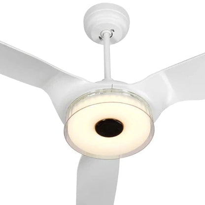 Carro USA Fletcher 60 inch 3-Blade Smart Ceiling Fan with LED Light Kit & Remote