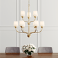 Visual Comfort Windom Nine Light Chandelier