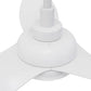 Carro USA Daffodil 45 inch 3-Blade Smart Ceiling Fan with LED Light Kit and Remote