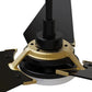 Carro USA Kaj 52 inch 3-Blade Smart Ceiling Fan with LED Light Kit & Remote