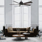 Carro USA Ascender 52 inch 5-Blade Smart Ceiling Fan with LED Light & Remote Control