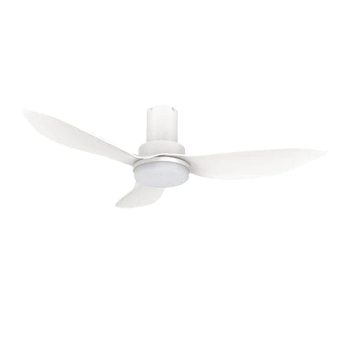 Carro USA Ryna 36 inch 3-Blade Flush Mount Smart Ceiling Fan with LED Light Kit & Remote