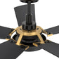 Carro USA Winston 52 inch 5-Blade Smart Ceiling Fan with LED Light Kit & Remote Control