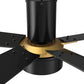Carro USA Wichita 52 inch 5-Blade Flush Mount Smart Ceiling Fan with LED Light Kit & Remote